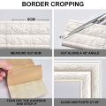 19 Styles 3D Foam Wall Edge Strip Stickers Self Adhesive Waterproof Baseboard Corner Waist Line Sticker Wall Trim Line Skirting. 