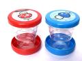 Pack of 2 Cartoon Character Portable Plastic Foldable Magic Cup Glass For Kids | Outdoor Travel Space Saving Retractable Folding Cup-80 ml | Collapsible Cup Drinking Cup | SJR  Collections. 