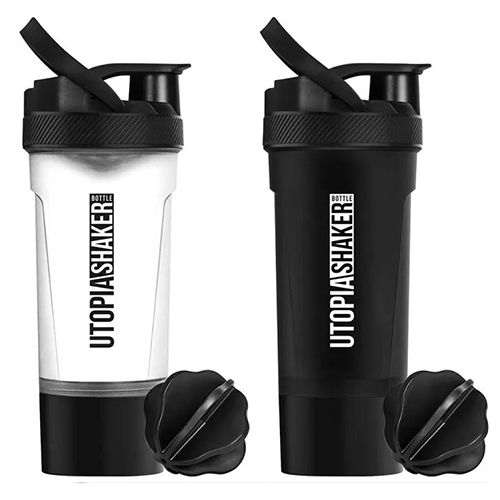 Fitness Sports Classic Protein Mixer Shaker Bottle | Protein Shaker Bottle, Protein Shaker Bottle for Gym | Fitness Shaker Bottle, Water Bottle, Multi-Purpose Bottle, Leak Proof Drinkware