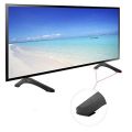 Steel TV Base for LCD Pedestal Screen Stand Home Universal Monitor. 