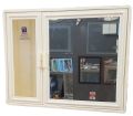 Bathroom's Cabinet with Mirror Doors. 