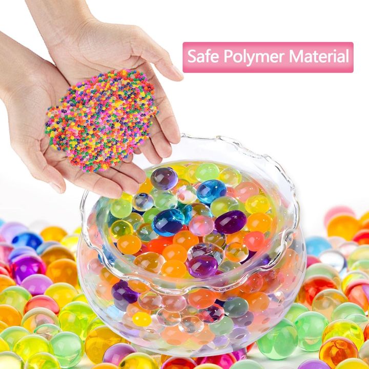 2000 Colorful Water Beads Orbeez Water Expanding Jel Balls Hydrogen Balls Growing