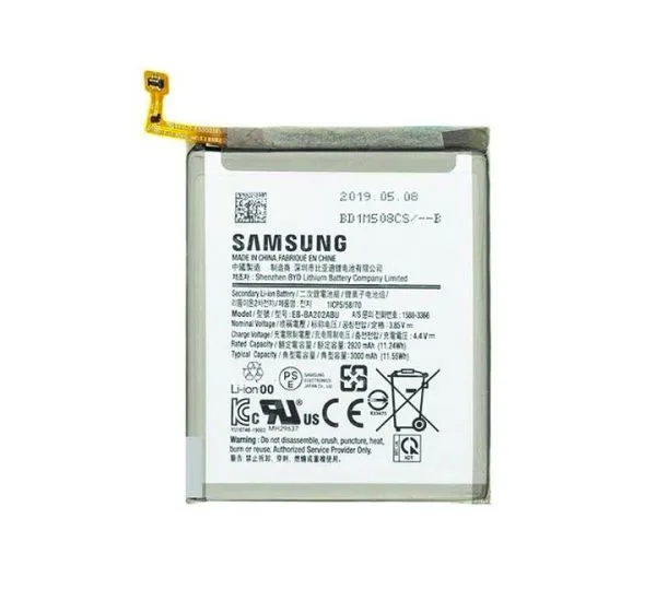 Samsung%20Galaxy%20A20%20,%20A30%20,%20A50%20Battery%20Replacement%20EB-BA505ABU%20Battery%20with%204000mAh%20Capacity_Silver%20-%20Image%203