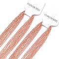 LUXUSTEEL Gold Chain Necklaces 10pcs/lot 2mm/1mm Stainless Steel  Rolo O Link Cuban Chain tennis Necklace Pendants Women Men. 