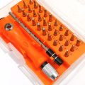 Magnetic adjustable length 32-in-1 Mini Precision Screwdrivers Set bits with Case With flexible bar | Repair Tool Kit for mobile , laptop, electronic devices. 