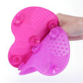 Newest 1pc Silicone Brush Cleaner Cosmetic Make Up Washing Brush Gel Cleaning Mat Foundation Makeup Brush Cleaner Pad Board. 
