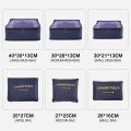 Original & Imported 6 pcs Travel Storage Bag Set Luggage Divider Container Travel Suitcase Organizer Clothes Pouch Storage Case. 