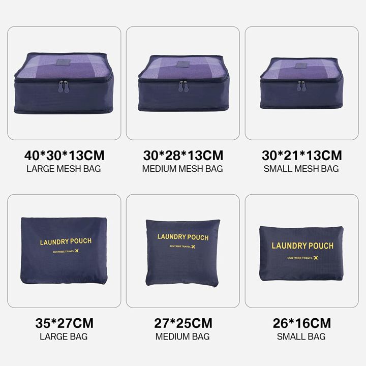 Original%20&%20Imported%206%20pcs%20Travel%20Storage%20Bag%20Set%20Luggage%20Divider%20Container%20Travel%20Suitcase%20Organizer%20Clothes%20Pouch%20Storage%20Case%20-%20Image%208