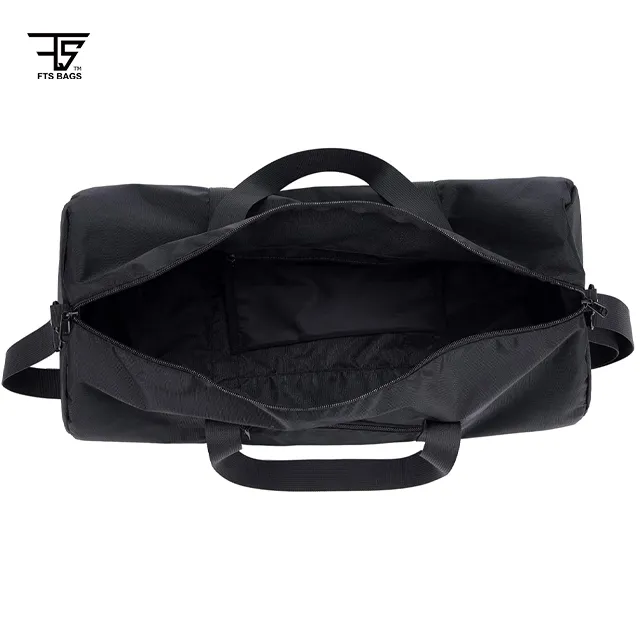 ORANGLES Round Foldable Travel Duffel Bag / Fitness Workout Sports Duffle Bag Water Resistant Overnight Weekender Bag - angled perspective - presenting advantages - Image 4 of 4 | fits any environment | Purchase Round Foldable Travel Duffel Bag / Fitness Workout Sports Duffle Bag Water Resistant Overnight Weekender Bag Michigan | Free Shipping ORANGLES