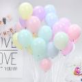 20 Pisces Pack Macron latex Balloons / Matte soft colors / In many variances /perfect for decoration. 