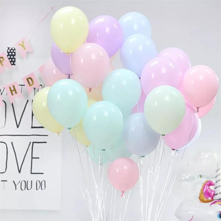 20 Pisces Pack Macron latex Balloons / Matte soft colors / In many variances /perfect for decoration