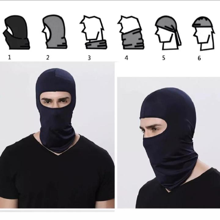 Balaclava Ski Mask - Cold Weather Full Face Mask for Men & Women - Windproof Hood Snow Gear for Motorcycle Riding & Winter Sports