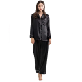 Women’s Silk Satin Nightwear Set – Multiple Colors | Luxury Sleepwear Satin Nightwear, Women’s Silk Pajamas, Pink Nightwear Set, Green Satin Pajamas, Red Luxury Sleepwear, Mehroon Nightwear, Grey Silk Pajamas, Black Satin Sleepwear, Comfortable Night Suit. 