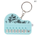 Portable Musical Instrument Toy Piano Keychain Mini Electronic Keyboard Keychain. 