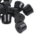 Rubber Anti Vibration Isolator Absorber Base Foot Pad 20Pcs Black. 