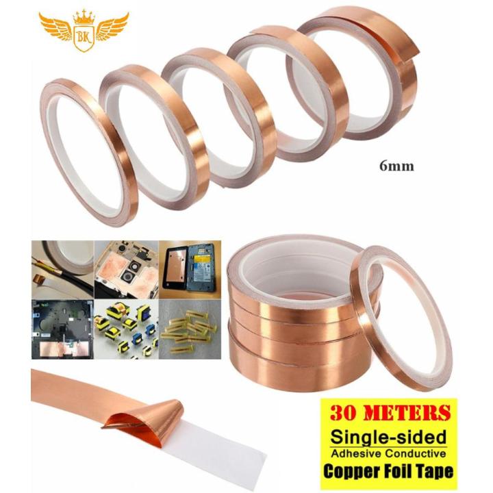 Copper%20Foil%20Conductive%20Tape%20Adhesive%20EMI%206mm%2030M%20-%20Image%202