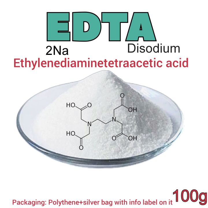 Disodium EDTA 2NA Powder 100g | Preservative and Stabilizer