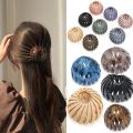Pack OF 2 Ponytail Hair Rings Clips Hair Clips Women Bird Nest Shaped Hair Hairpin Simple Magic Lazy Braider Tool Women Hair Accessories. 