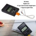 TM-902C (-50C to 1300C) Temperature Meter TM902C Digital K Type Thermometer Sensor + Thermocouple Probe detector. 