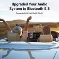 UGREEN Aux to Bluetooth 5.3 Adapter 3.5mm Bluetooth Receiver for Car USB 2.0 to 3.5mm Jack Kit with Built-in Microphone Aux Input for Hands-Free Calls. 
