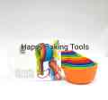 Measuring Cup And Spoon Set 12 Pcs Kitchen Cooking Measuring Tools Plastic Measuring Cups And Spoons Set. 