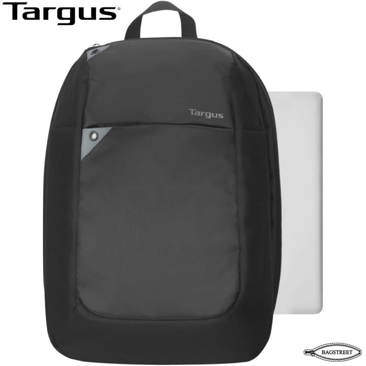 Targus%20Intellect%2015.6"%20Laptop%20Backpack%20Business%20Commuters%20School%20Bag%20College%20Computer%20Backpack%20for%20Men/Women%20-%20Black%20-%20Image%205