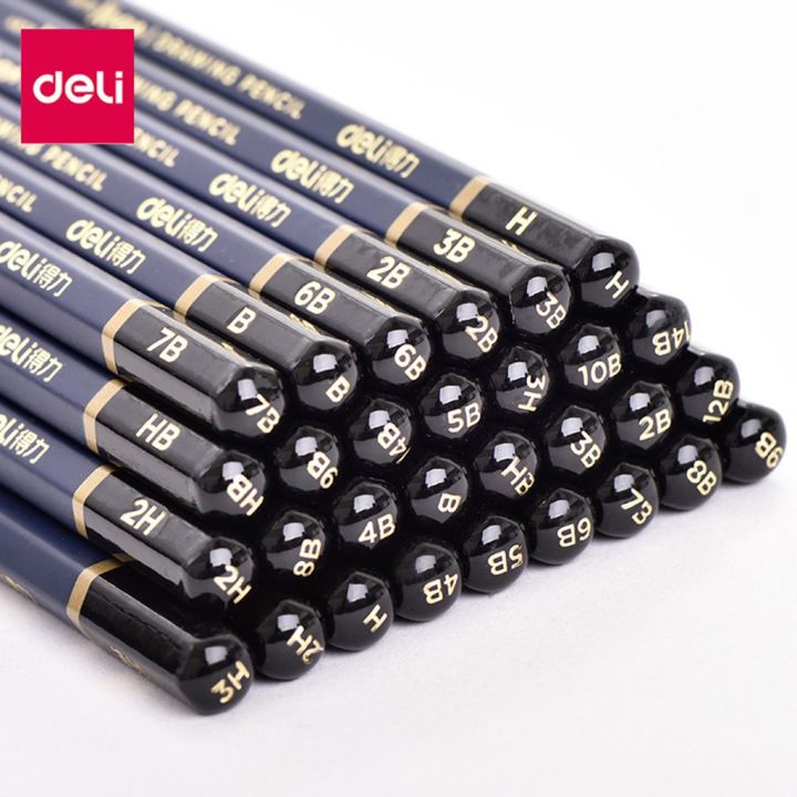 Deli%203Pcs%20Artist%20Sketching%20Graphite%20Pencils%203H%202H%20H%20HB%20B%202B%203B%204B%205B%206B%207B%208B%209B%2010B%2012B%2014B%20Pencil%20Wooden%20Pencils%20-%20Image%208