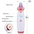 Microdermabrasion Blackhead Remover Vacuum Suction Face Pimple Acne Comedone Extractor Facial Pores Cleaner Skin Care ToolsWhite（White）. 