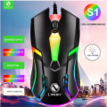 Gaming Wired Mouse | Limeide 7-Color Backlit Mouse | Lightening Mouse | Competitive Gaming | Ergonomic Design | 3DKey LED Backlight. 