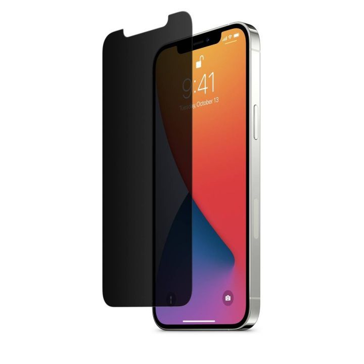 iPhone 12 pro Privacy Tempered Glass with Edge to Edge Full Glue Screen Protector