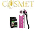 Beard Growth Oil with derma roller - For hair regrowth. 