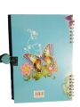Fancy Diary with Lock for Boys, Girls, and Adults | Medium Size Notebook Diary with 100 Pages | Personal Diary with Lock and Key for Secure Writing | Stylish Designing Diary for Journaling, Planning, or Sketching | Elegant Lock Diary for Everyday Use. 
