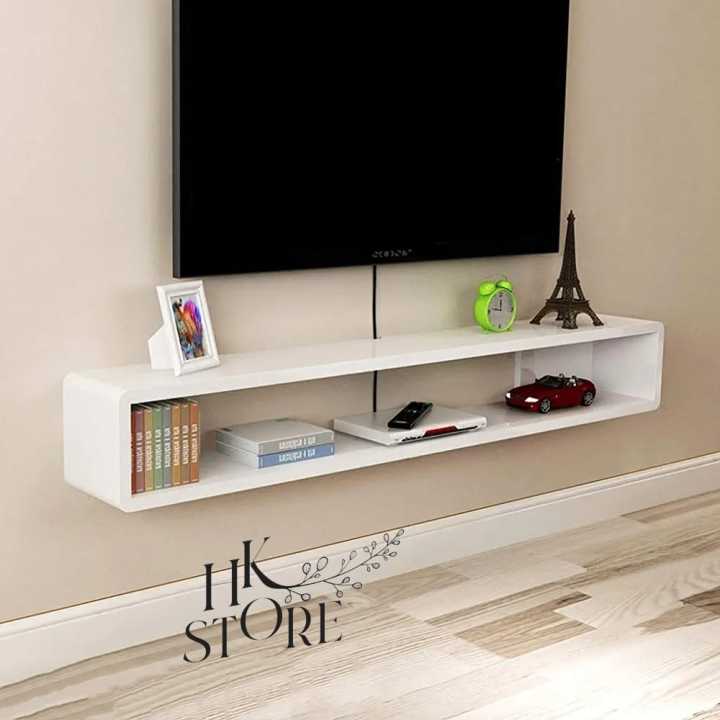 Led tv shelf Wall mounted lcd racks Floating tv stand Tv enterianment uvit Floating tv shelf