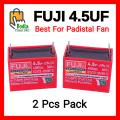 2 Pcs 4.5uf FUJI Capacitor For Pedestal Fans and Motors High Quality. 