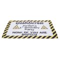 Quarantine Birthday Banner Polyester Material for Home Decoration. 