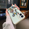 dienya For Huawei P Smart 2021 Case Side Edge Square New Design Phone Cases Thin Plating Pattern Casing Cartoon Fashion Mickey Full Back Cover Camera Protection Shockproof Softcase. 