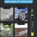 High Pressure Water Nozzle for Efficient Car Washing, Gardening, Adjustable brass water nozzle for Cleaning Needs. 