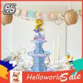Mermaid Cupcake Stand 1 Set Mermaid Cake Stand 3 Tier Cupcake Holder Dessert Storage Rack Tower Baby Shower Girls Birthday Party Supplies Cupcake Holder. 