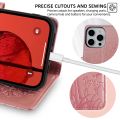 Tree & Deer Embossed Leather Phone Case For Google Pixel 7 Pro. 