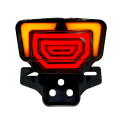 Motorcycles Bike Fancy Tail Back Light Running DRL Light with left right Indicator Multifunctional LED 70cc And 125cc LED - NF MART. 