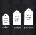 100 PCS Custom Tags Paper Labels Clothing Brand Fashion Business Logo Design Hang Personalized Tag. 