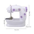Handheld Sewing Machine Low Noise Electric Sewing Machine With LED Lights EJJ. 