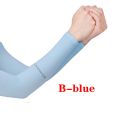 Quick Dry Breathable Hand Cover Sun Protection Sports Men Sun Sleeves UV Protection Sleeves Arm Warmers Arm Cooling Sleeves. 