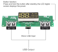 18650 Charging Board Dual USB 5V 2.1A Mobile Power Bank Module 18650. 