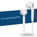 eduction Wired Earphone Support rophone Stereo ass In-ear Wired Control Earbud o Accessories for Android/ hone. 
