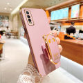 Applicable to Samsung A22 Phone case 4G Cute Panda S21 Invisible Folding Bracket A32 All-Inclusive Drop-Resistant A72 Men and Women. 