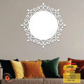 3D Sunflower Mirror Wall Stickers 1mm Thick Round Acrylic Living Room Bedroom TV Background Wall Decals Marriage Room Entrance Home Decorations Antique Gift Center. 