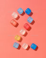 Reusable Plastic Ice Cubes - 24 Pcs. 
