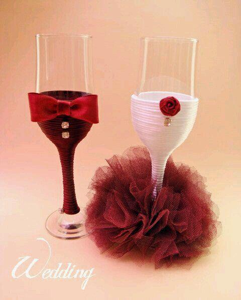 Cheer Wine Glass Decorations