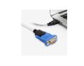 USB 2.0 Z-TEK Cable to Serial RS232 9 Pin DB9 Converter Adapter Cable for Windows 7 10. 